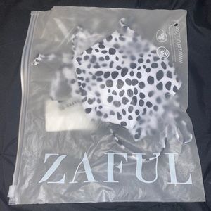 leopard print bathing suit top